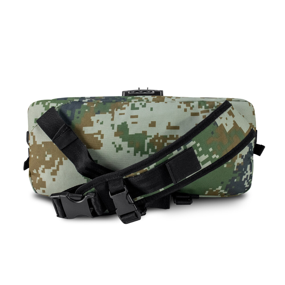 Skunk Sling Smell Proof Stash Bag 100% Smell Weather Proof Carbon Lining – Camo