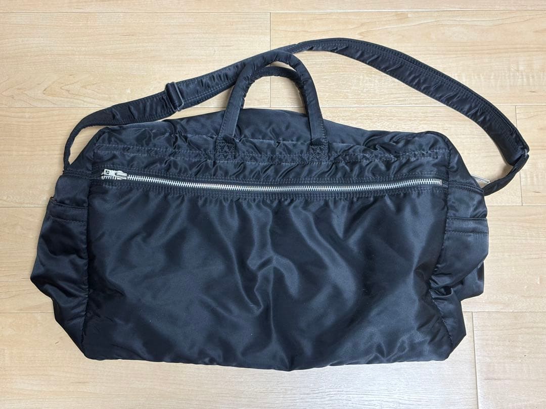Authentic Porter 吉田カバン 2-Way Duffle Bag Black 50cm Travel Backpack