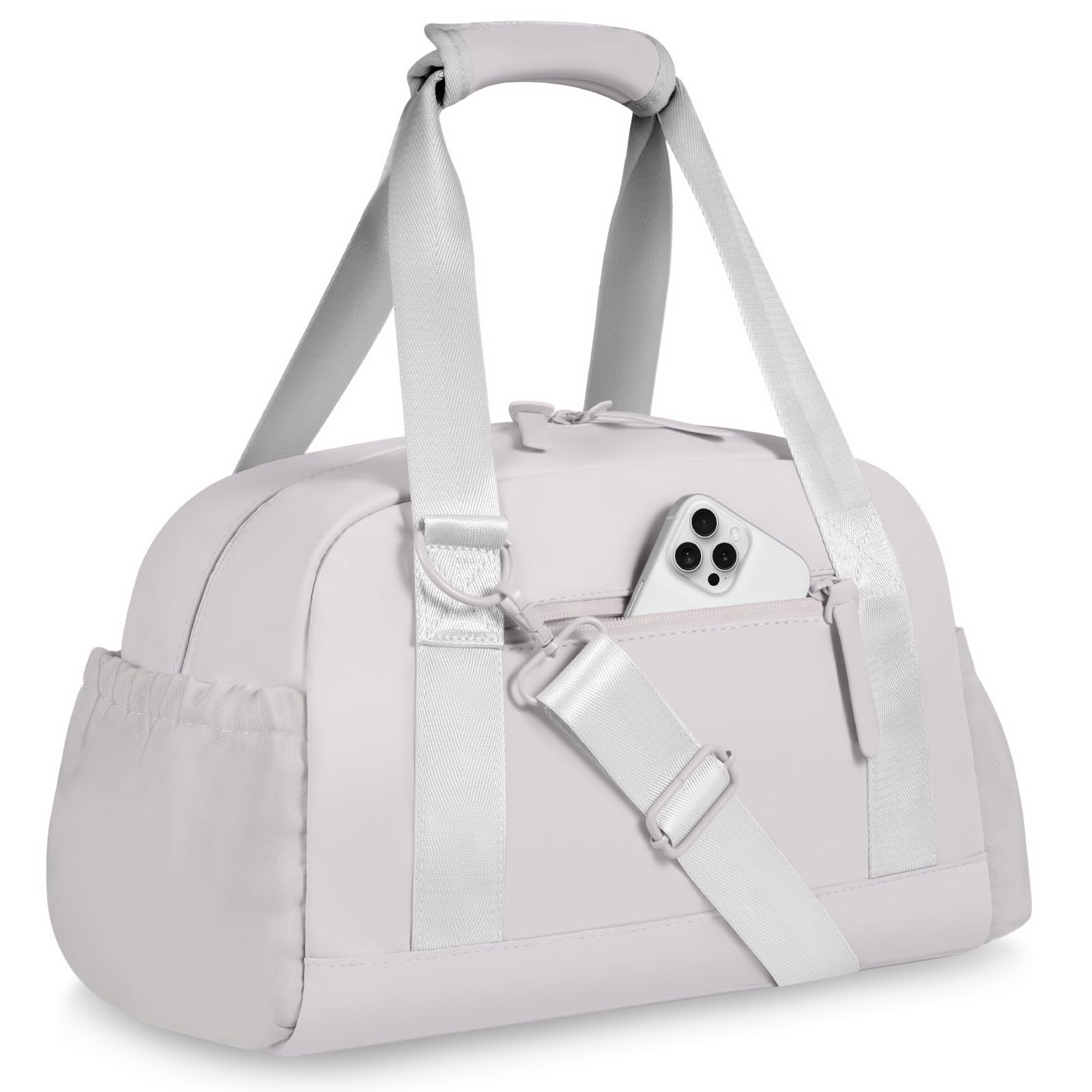 Mini Gym Bag Women Girls Small Tote Wet Compartment Waterproof Travel Duffle
