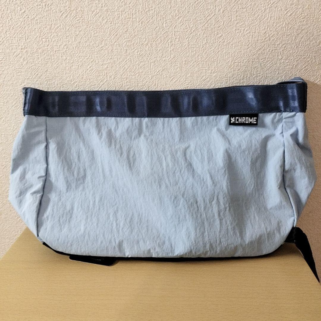 Chrome Newspaper Messenger Bag 9L Light Blue BNIB
