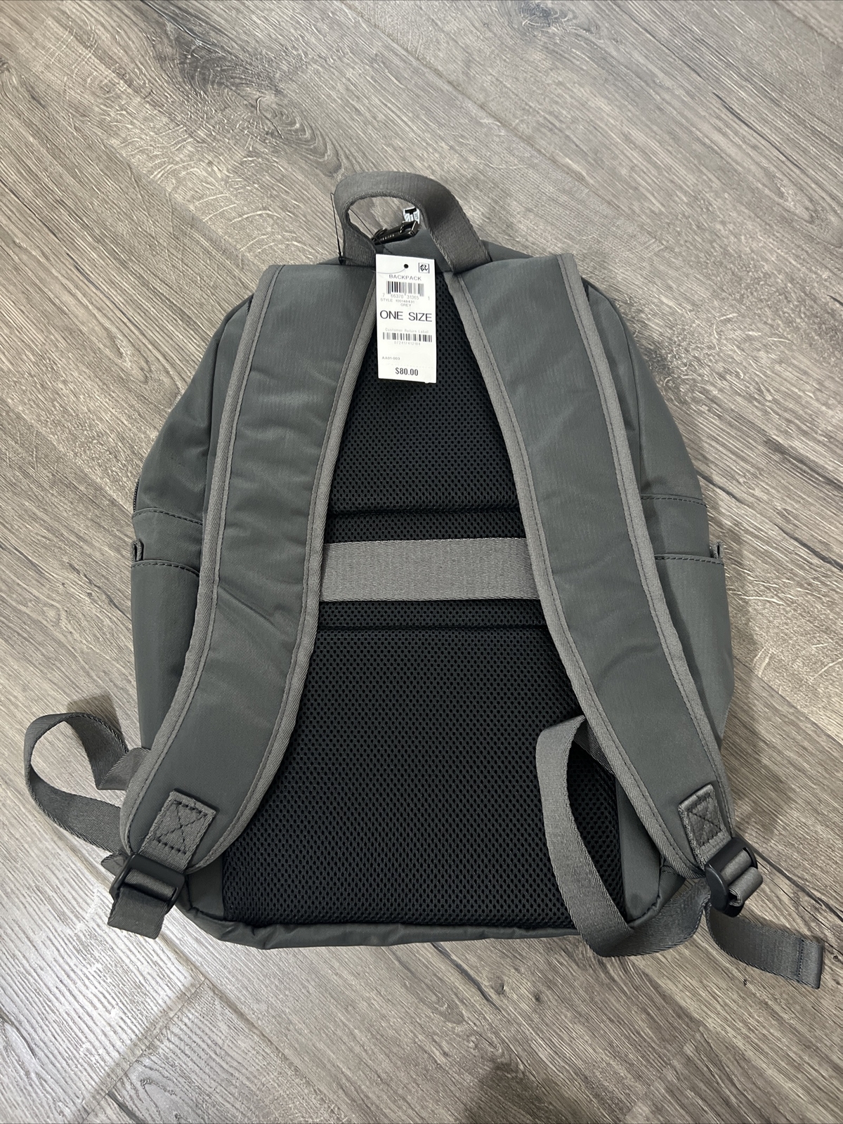 Alfani Small Laptop Backpack Grey OS B4HP