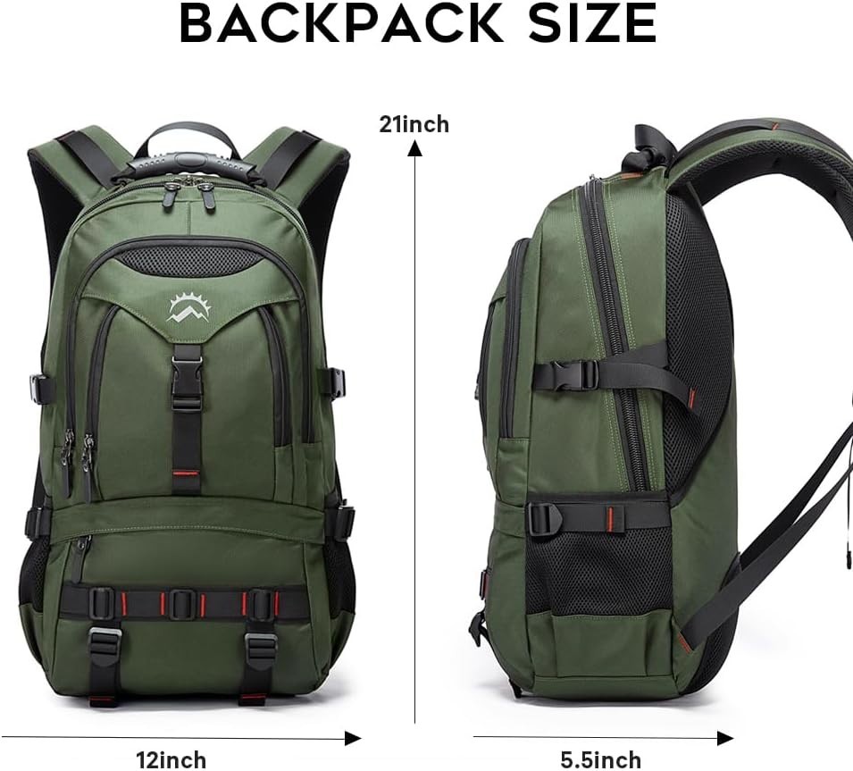 KAKA Travel Backpack Flight Approved Laptop Compartment Duffle Bag & Outdoor