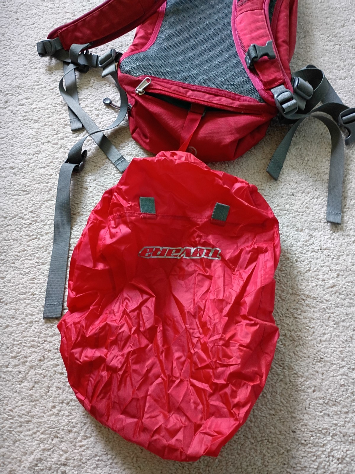 Novara MainLine Red Cycling Backpack Travel Outdoors Camping Hiking Casual