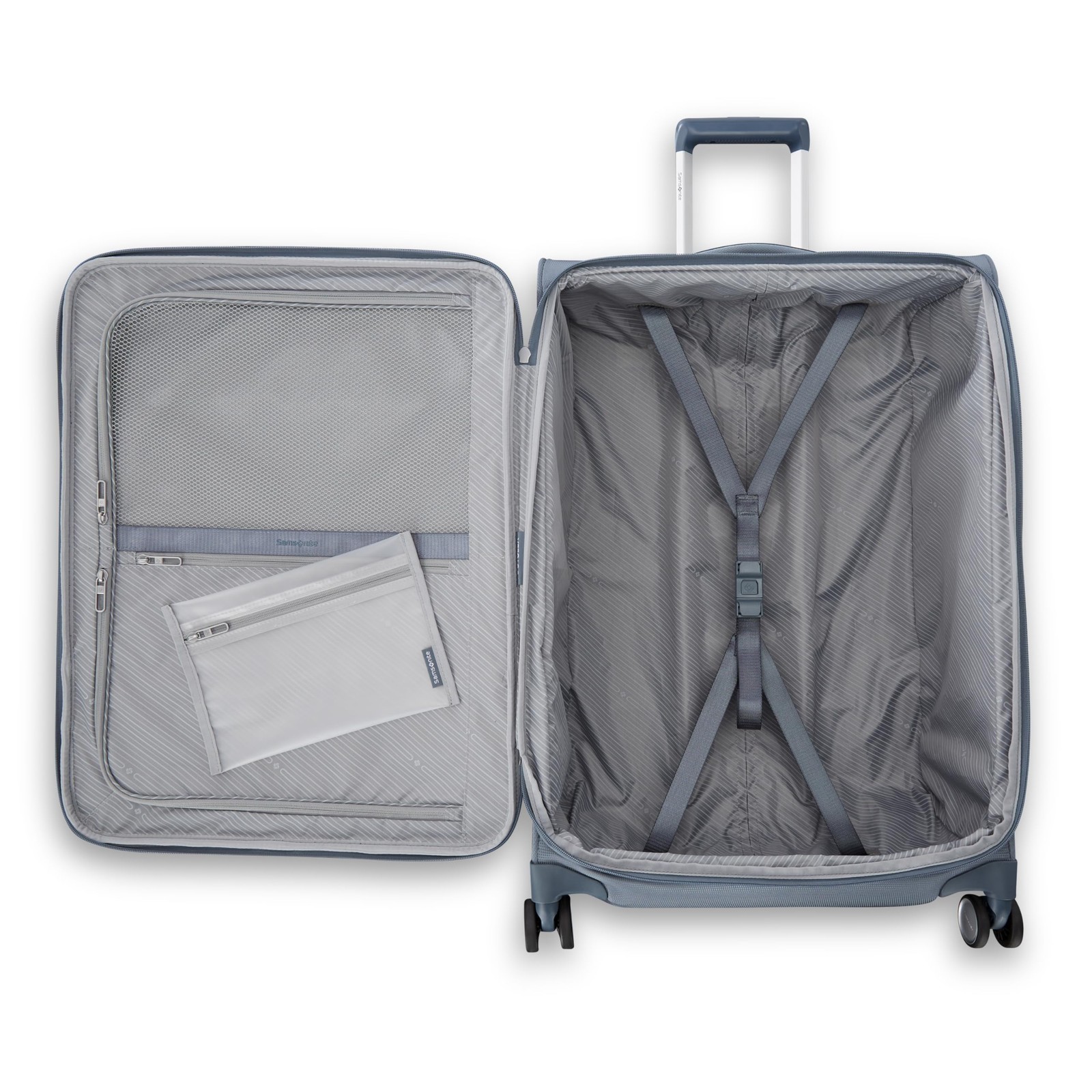 Samsonite UpLIFT Lightweight Softside Expandable Luggage Medium Checked U1