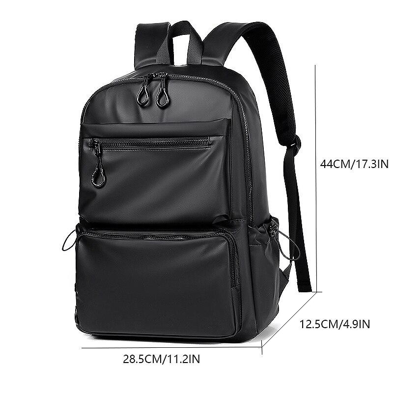 14 Inch Laptop Backpack Large Capacity Travel School Bag Lightweight Durable Men