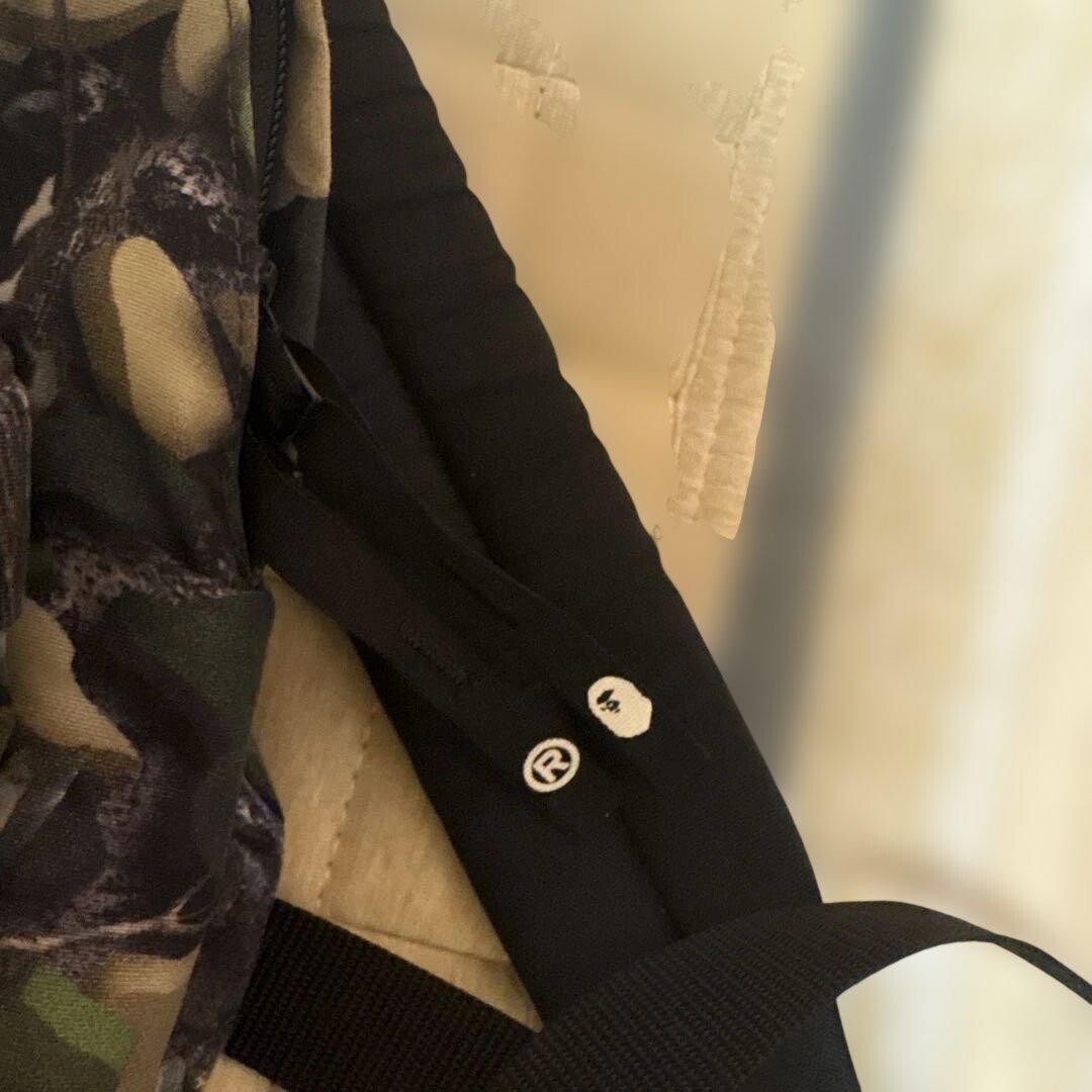 A BATHING APE Backpack Real Tree Camo Vintage Authentic From Japan