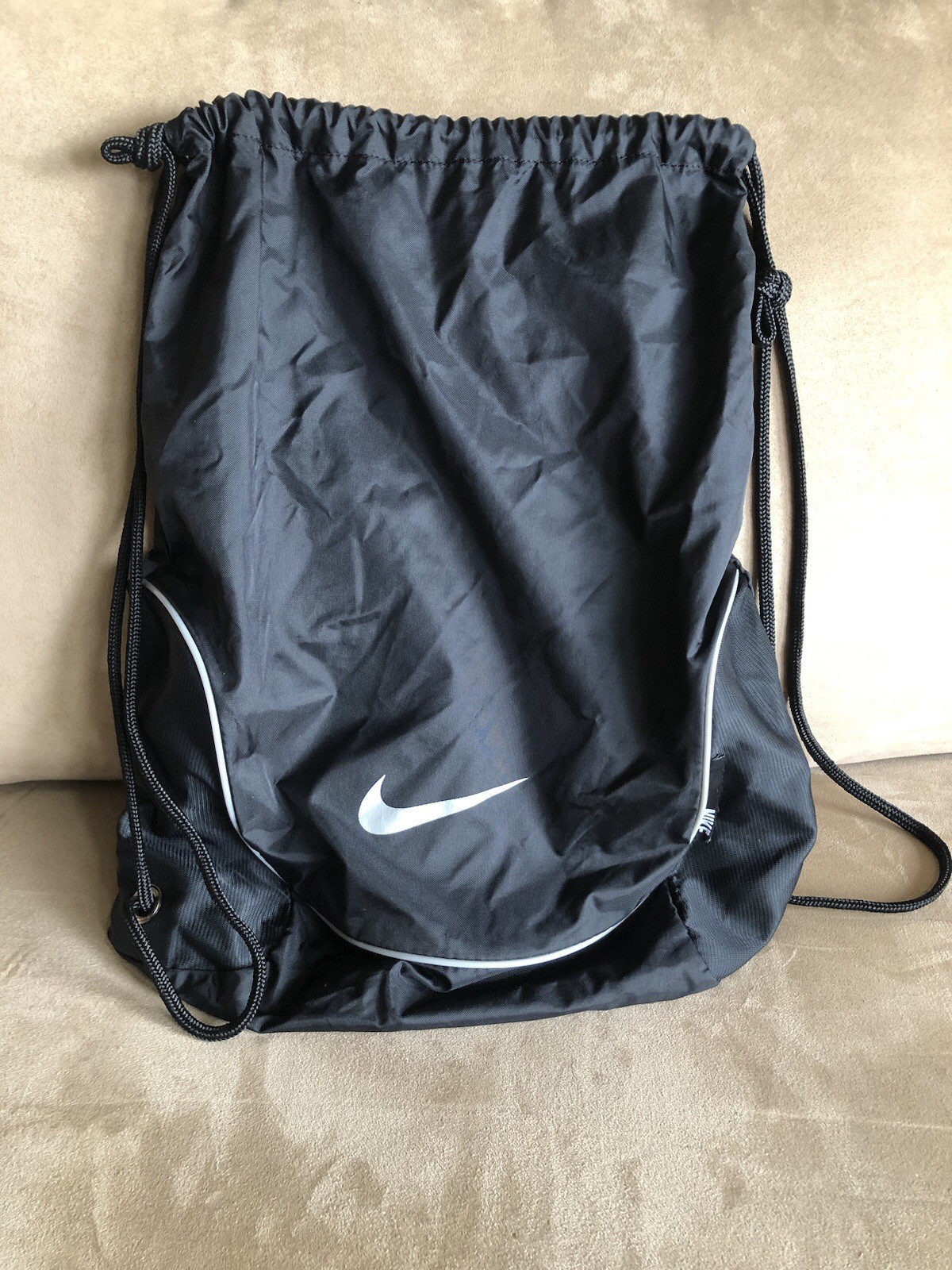 Nike Drawstring Bag Backpack Streetwear Grunge Metro