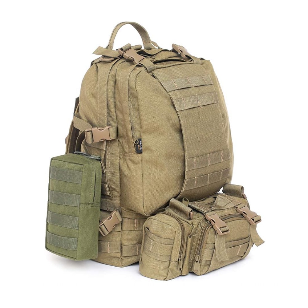 Tactical Compact Water-Resistant Pack Molle EDC Organizer Pouch Small Waist Bag