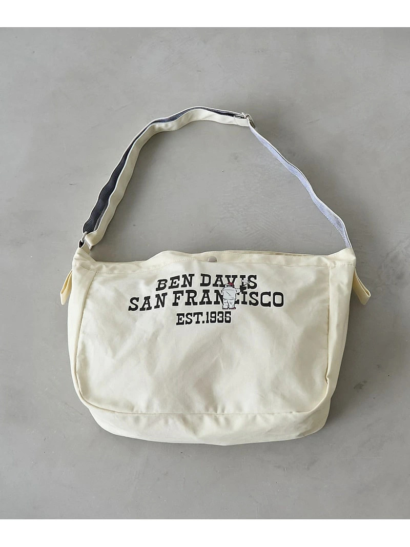 BENDAVIS Newspaper Bag by coen – Shoulder Bag in White or Navy