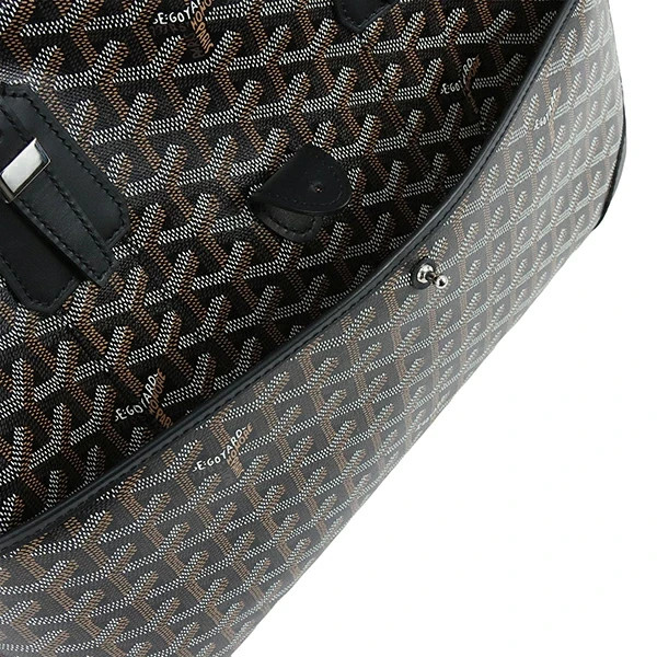 GOYARD Ambassade MM Document Case Goyardine canvas Leather Business bag Men