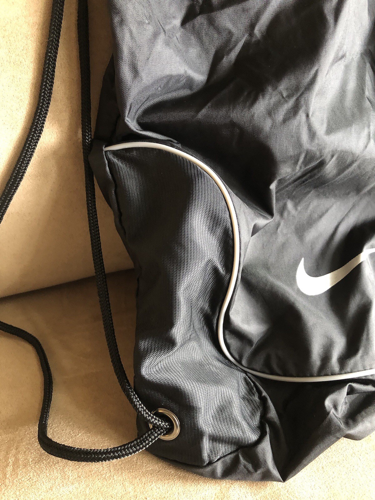 Nike Drawstring Bag Backpack Streetwear Grunge Metro