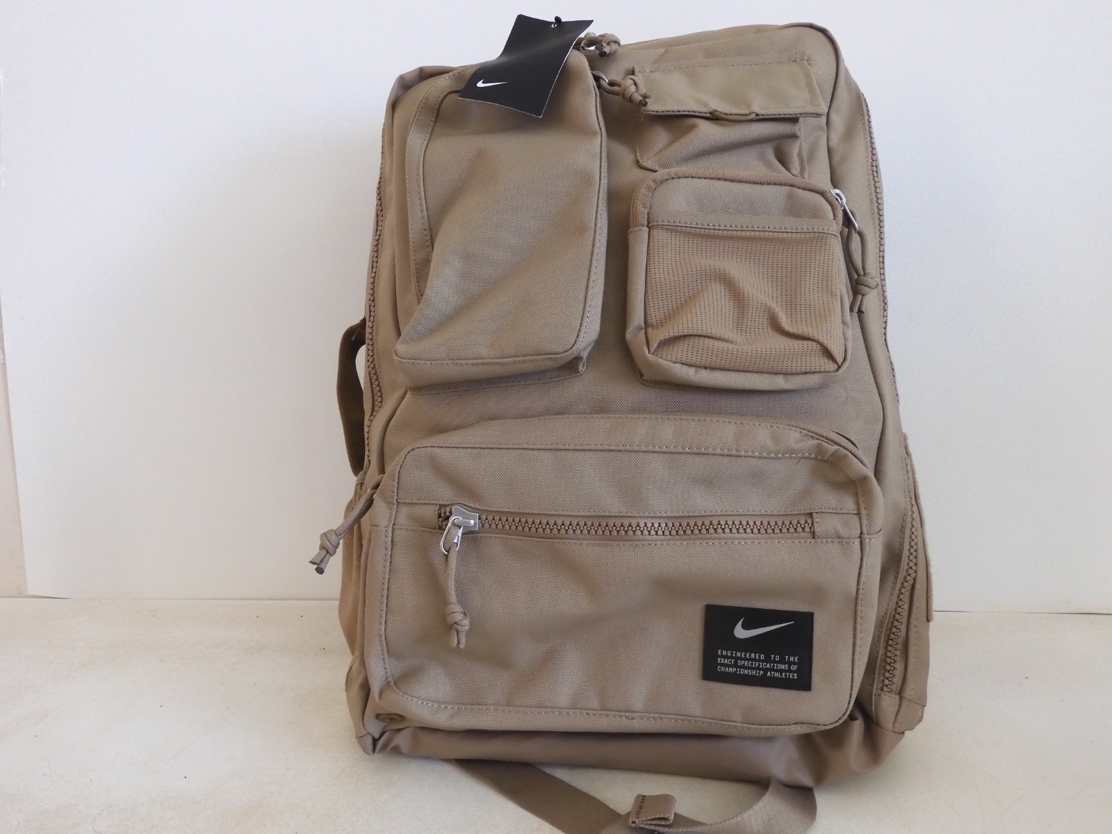 Nike Utility Elite Training Backpack Sand-Beige Rare [CK2656-208]