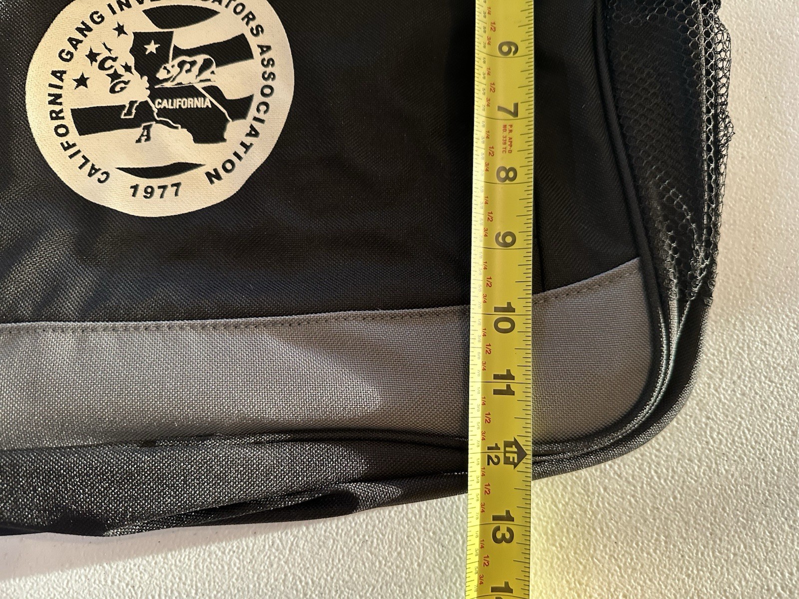 California Gang Inv Associate Messenger Bag Black Leeds Carryon Laptop Bag