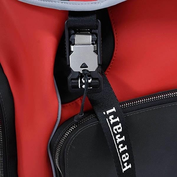 Ferrari Purosangue Backpack With Storage Bag Black / Red Genuine New
