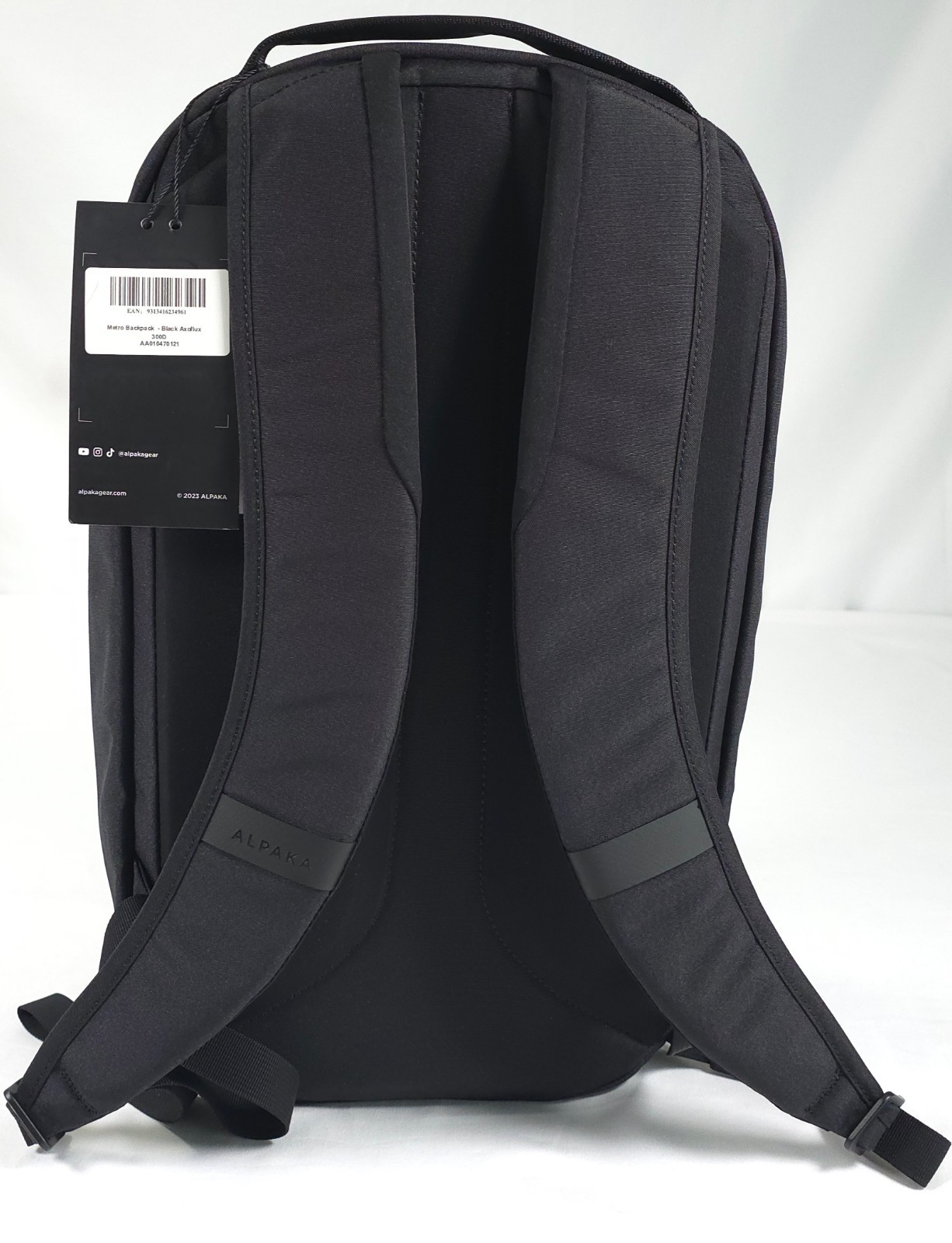 Alpaka Metro Backpack 12L EDC (EveryDay Carry) Black Axoflux 300D NWT NEW