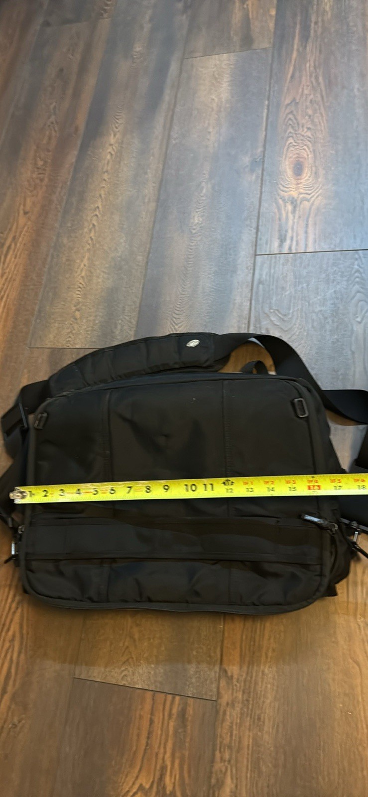 Timbuk2 Blue Messenger Bag – Medium – Black