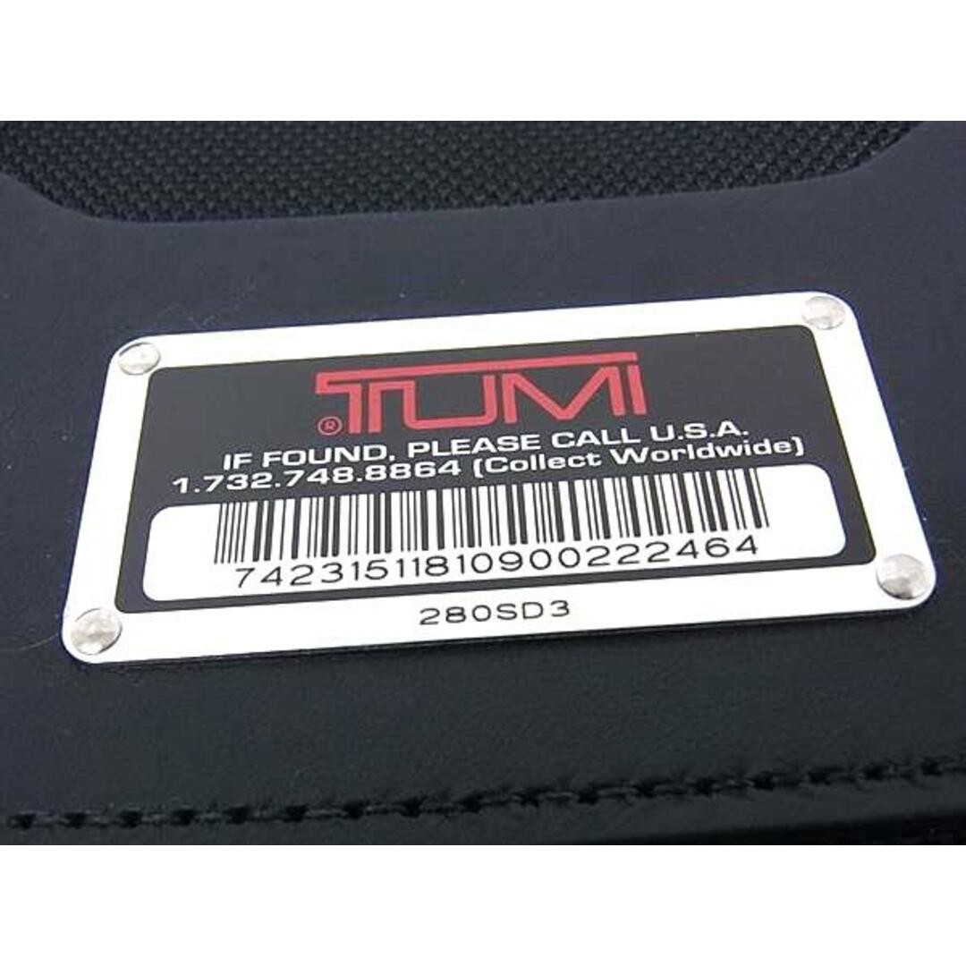 Tumi 280Sd3 Nylon Canvas Pc Case Briefcase Multi Men’S Black Di6826