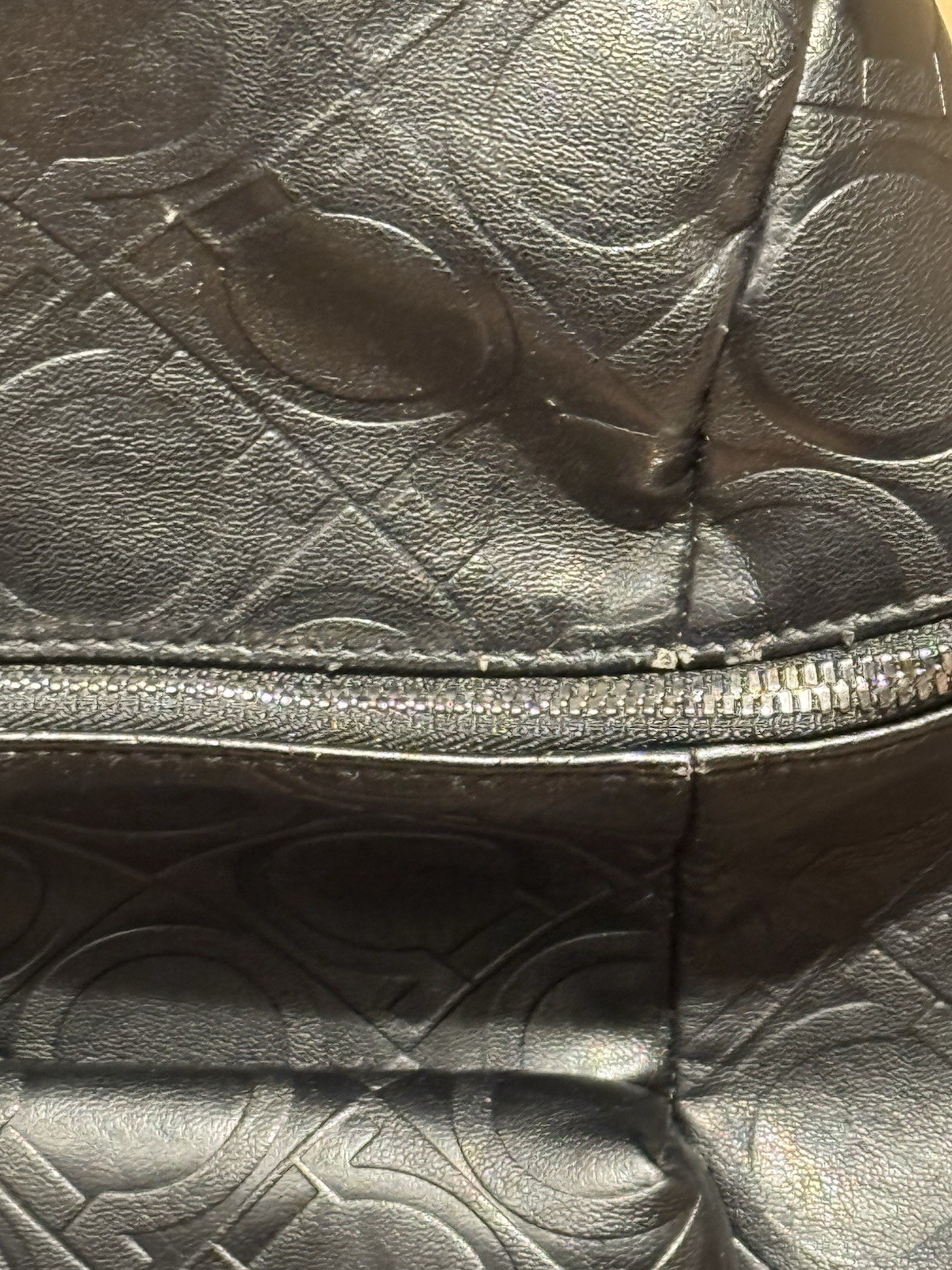 Ferragamo Gancini Black Leather BackPack Paid Over $ 1650 At Short Hills Mall
