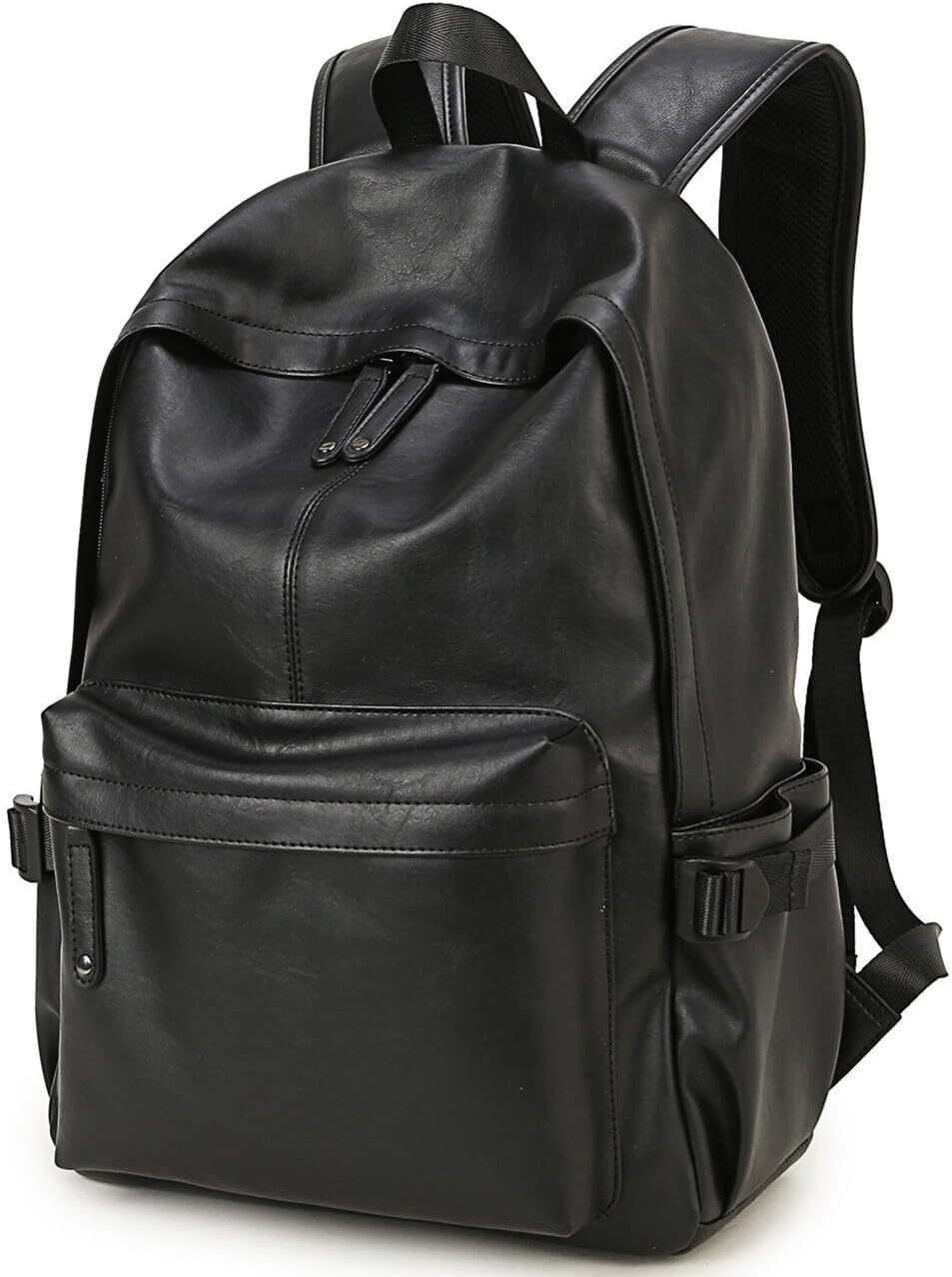 BAOSHA BP-08 Unisex PU Leather Computer Laptop Bag 15.6 inch College School
