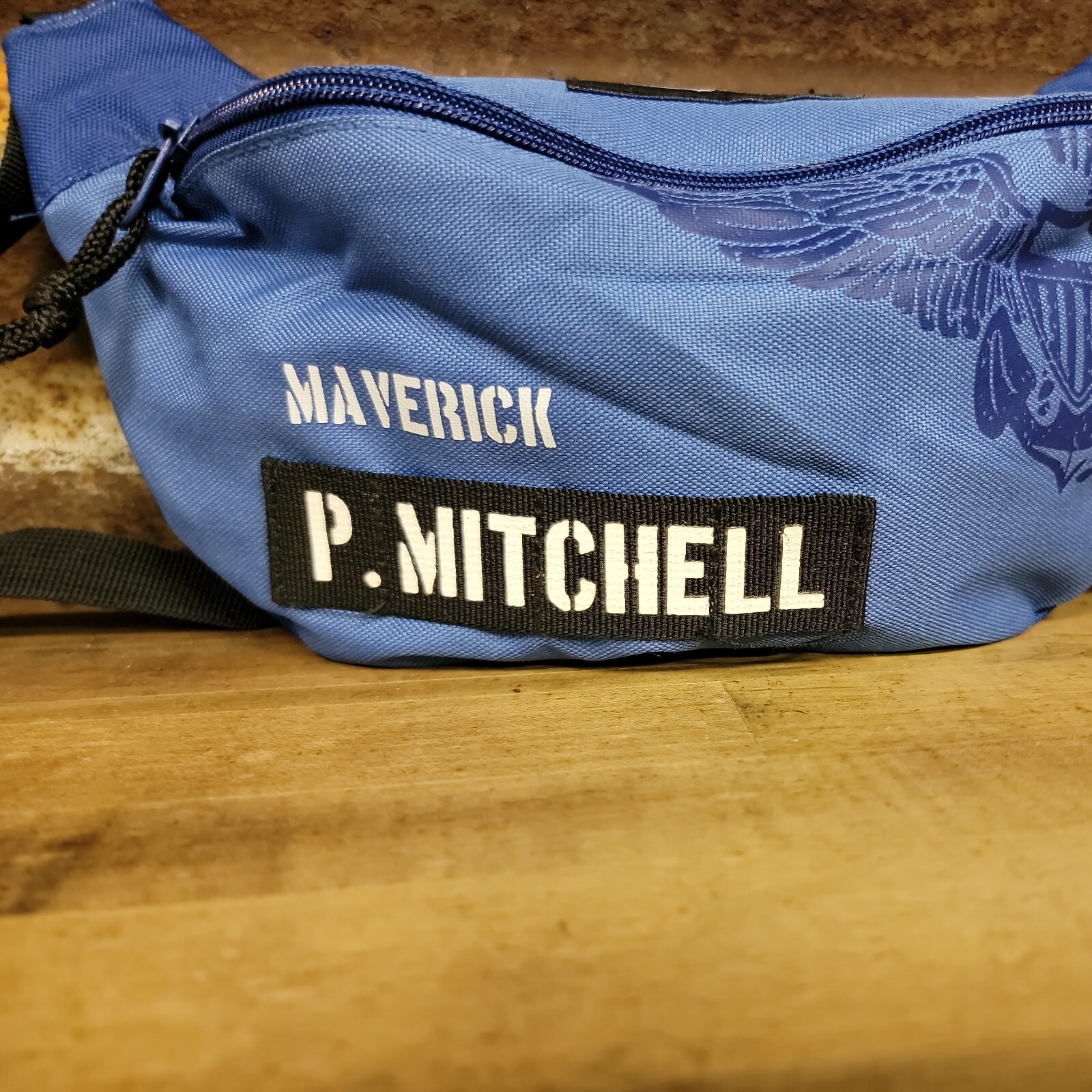 Top Gun Men’s ‘Maverick P. Mitchell’ Fanny Pack Blue