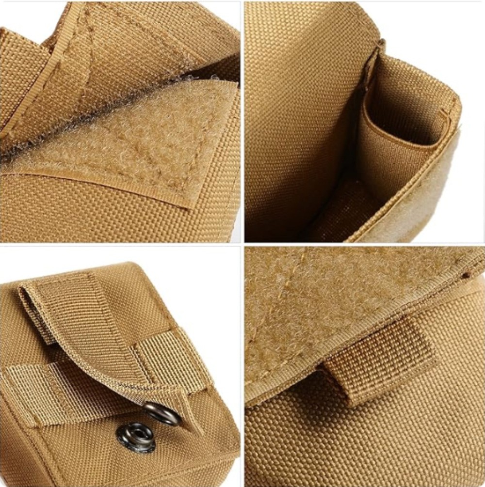 Small Utility Gadget Bag Cigarette Leather Case Waist Wallet Belt Loops Pocket