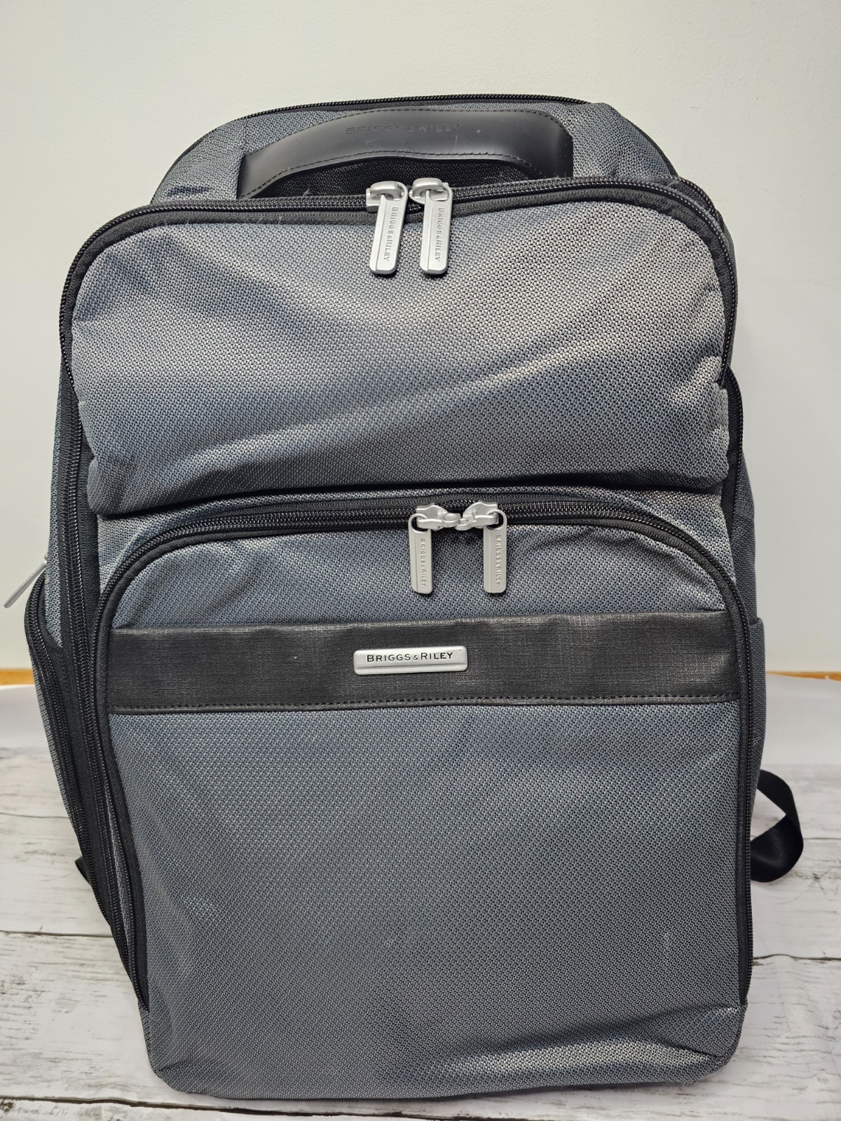 Briggs & Riley Transcend Cargo TP465-47 Backpack 24.5 L Gray Black