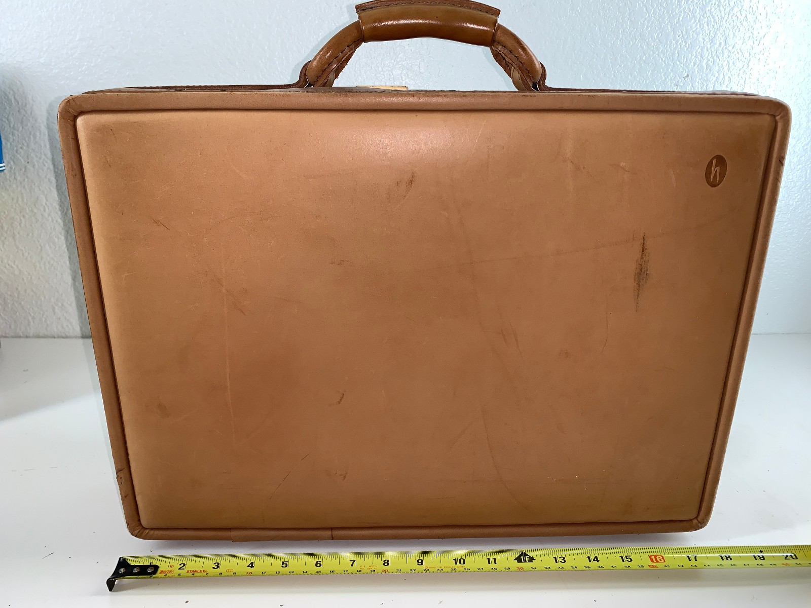 Hartmann Belting Leather Briefcase Attache