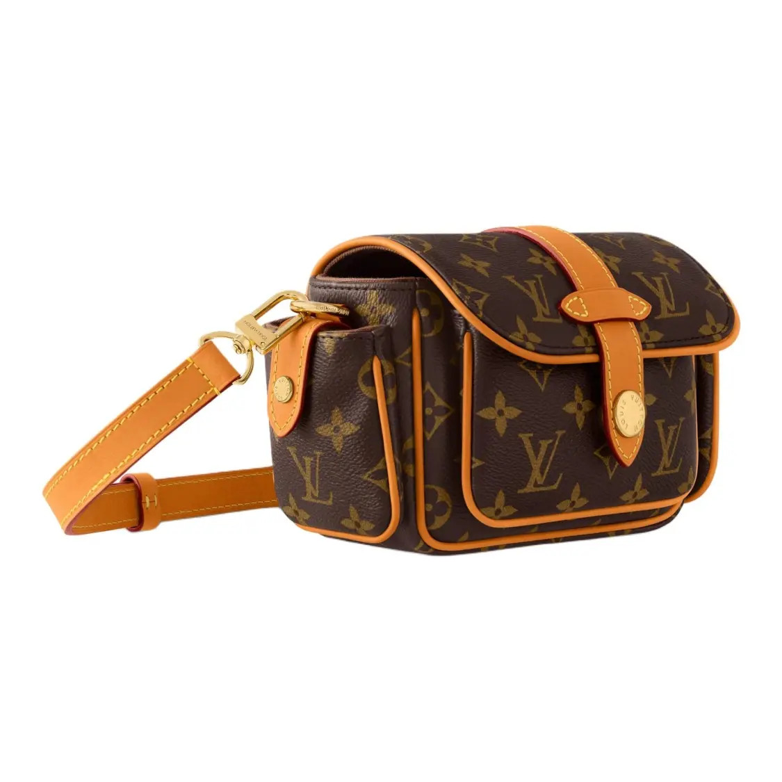 LOUIS VUITTON Cargo Monogram Cross Shoulder Bag Men’s 9x4x5.5 in