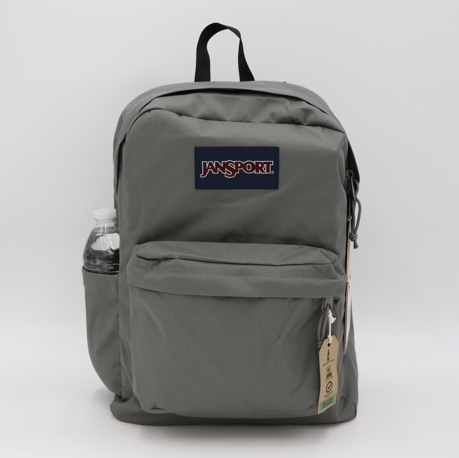 JanSport SuperBreak Plus Backpack Internal 15″ laptop Sleeve, Side Pocket
