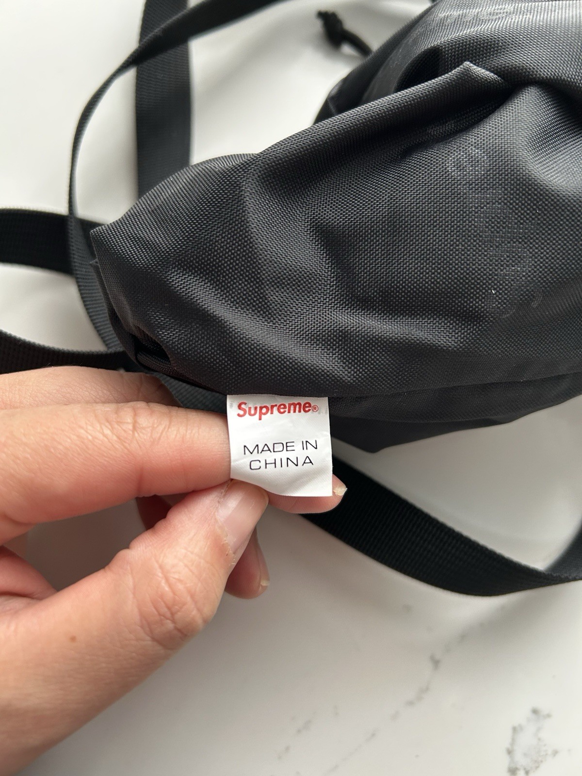FW19 Supreme shoulder bag utility pouch Cordura nylon teal