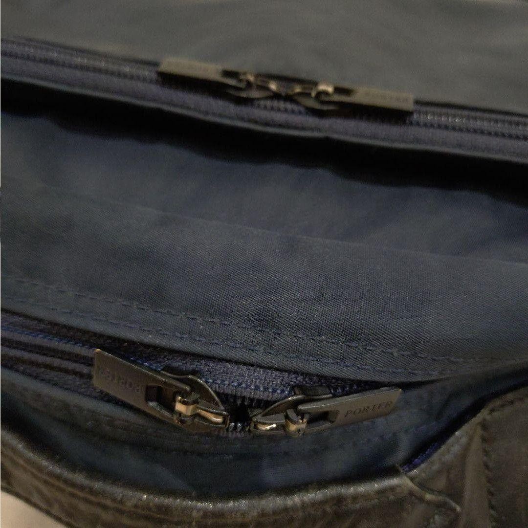 Porter TIME Daypack Navy W285mm H410mm D110mm Used Japan