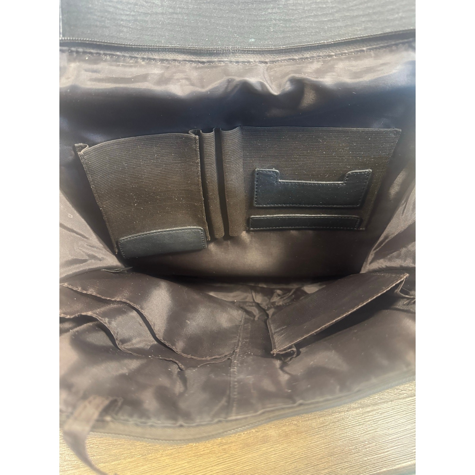 Designer x Hartmann Metropolitan Executive Backpack Deep Black Leather