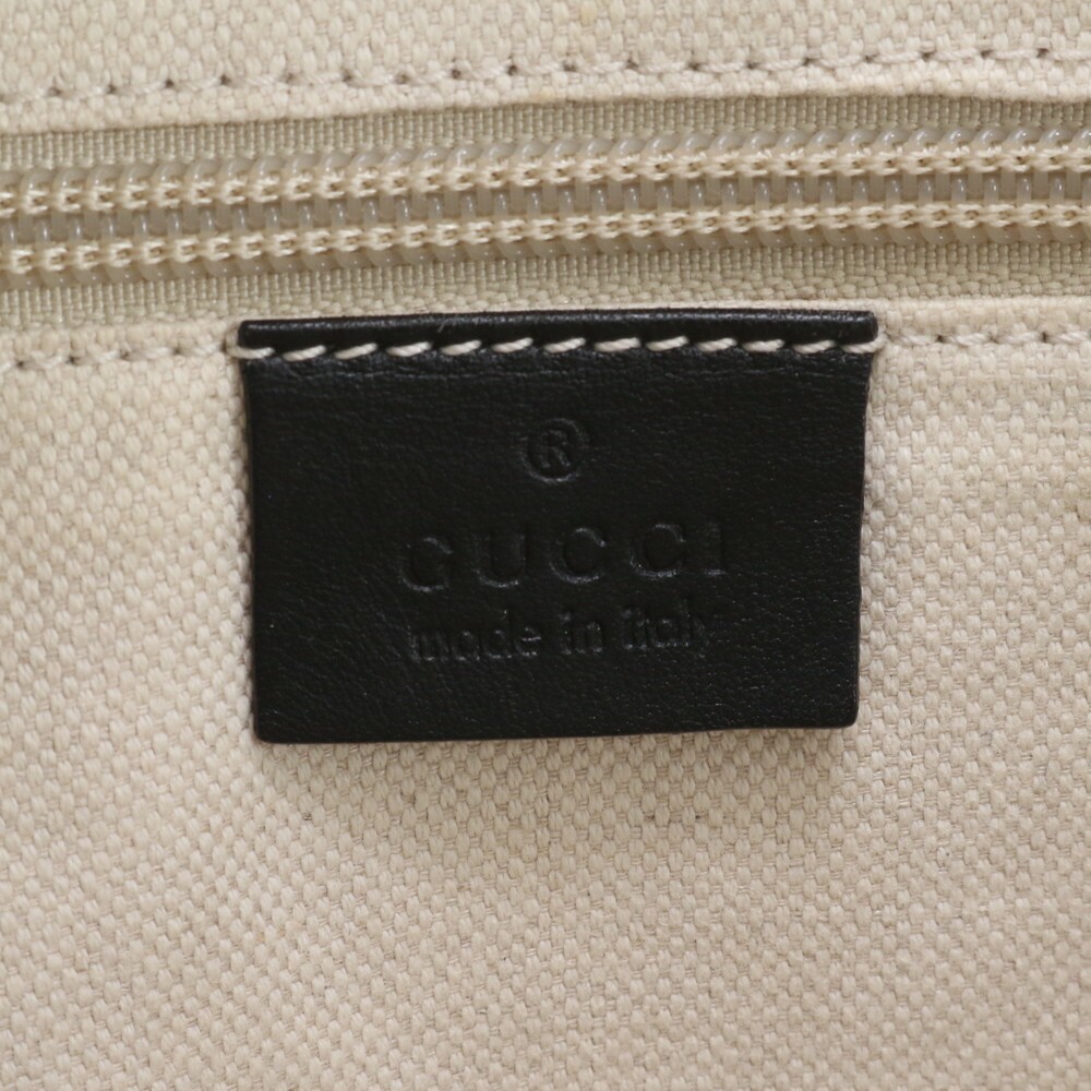 Gucci Diamante Briefcase Handbag Business Leather Black 42x28x5cm pre-owned