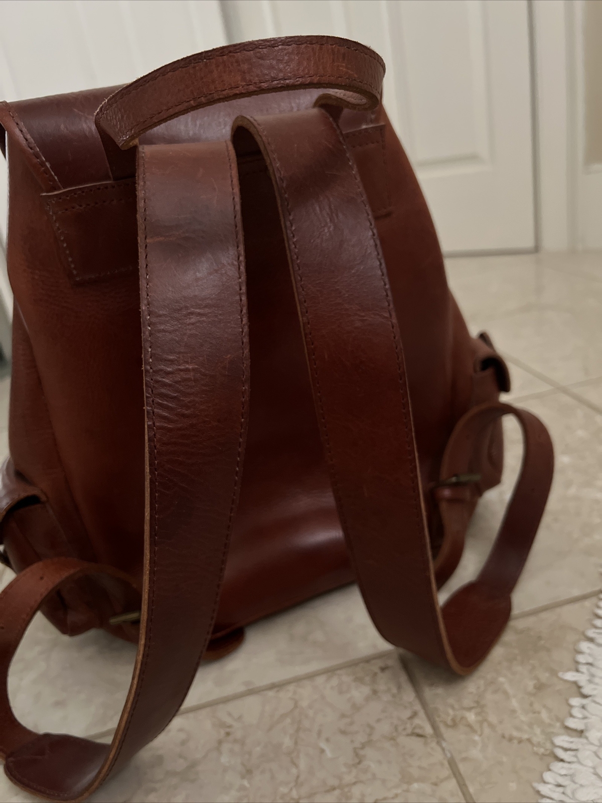 Jean Shop NYC Leather Backpack – Rare