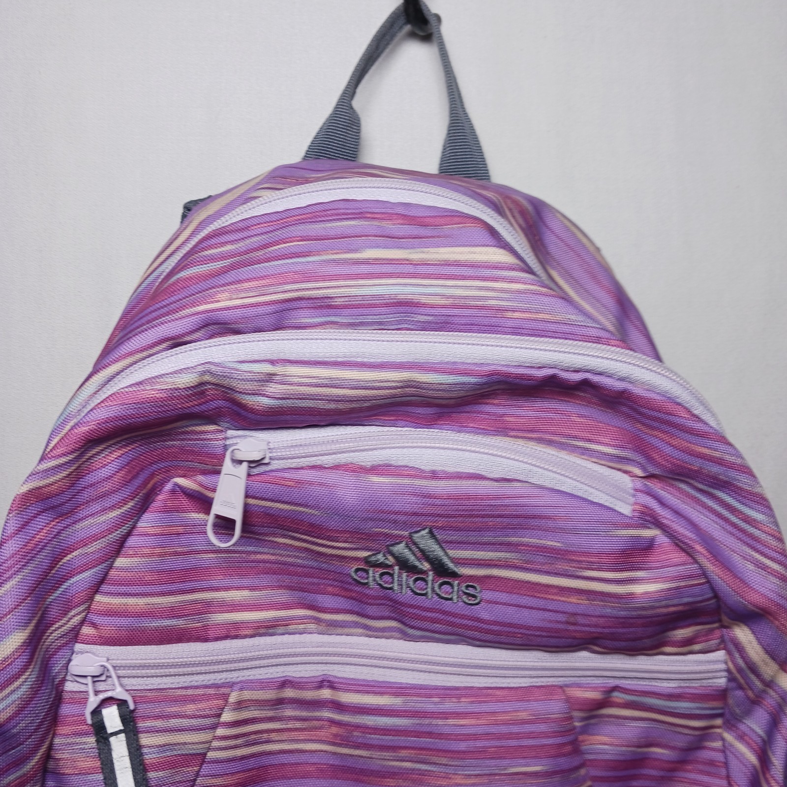 Adidas Foundation 6 Backpack Large Purple Pink Stripe Colorway 977615-AD 2020