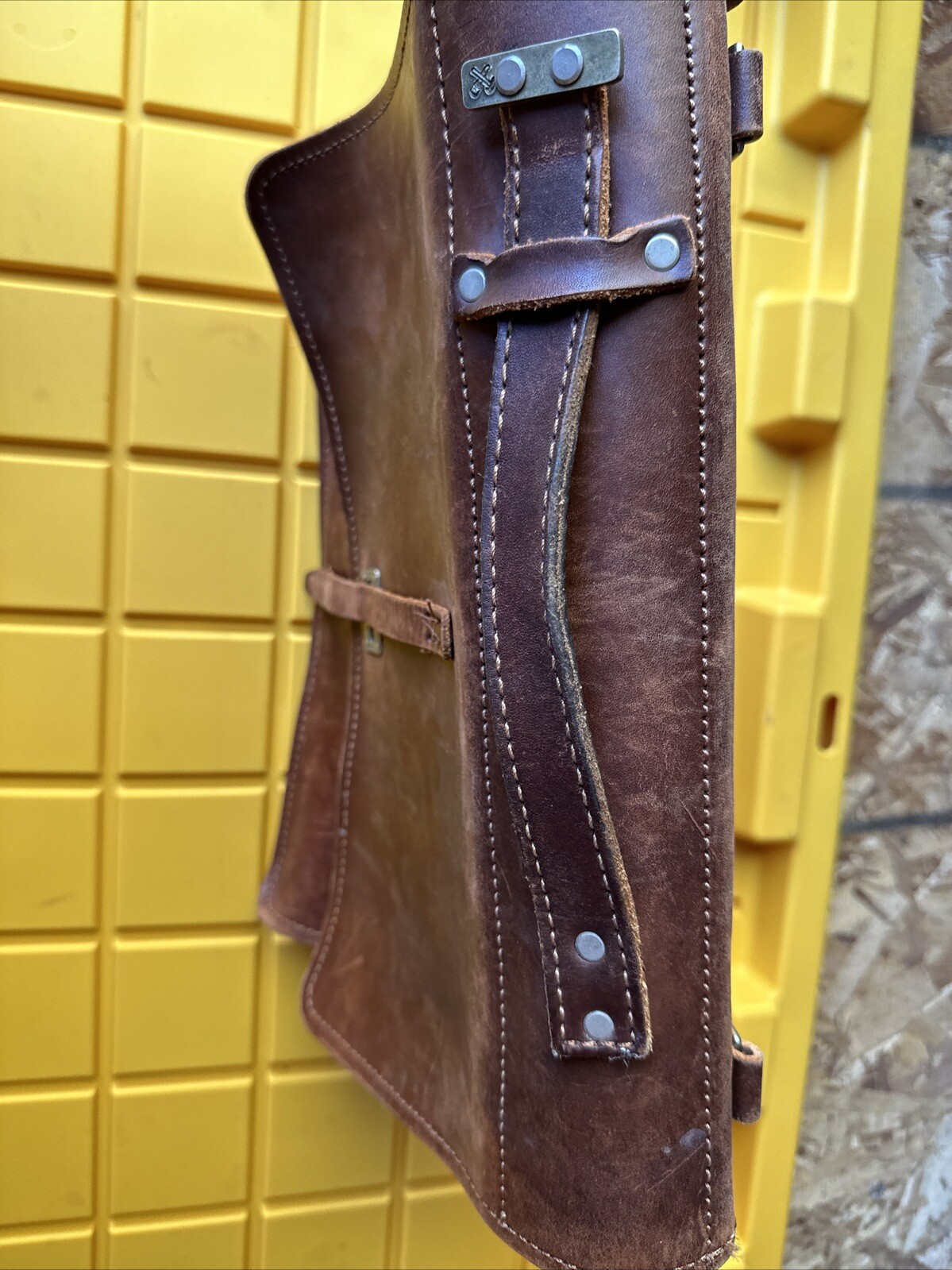 Billy Kirk 236 Brown Satchel