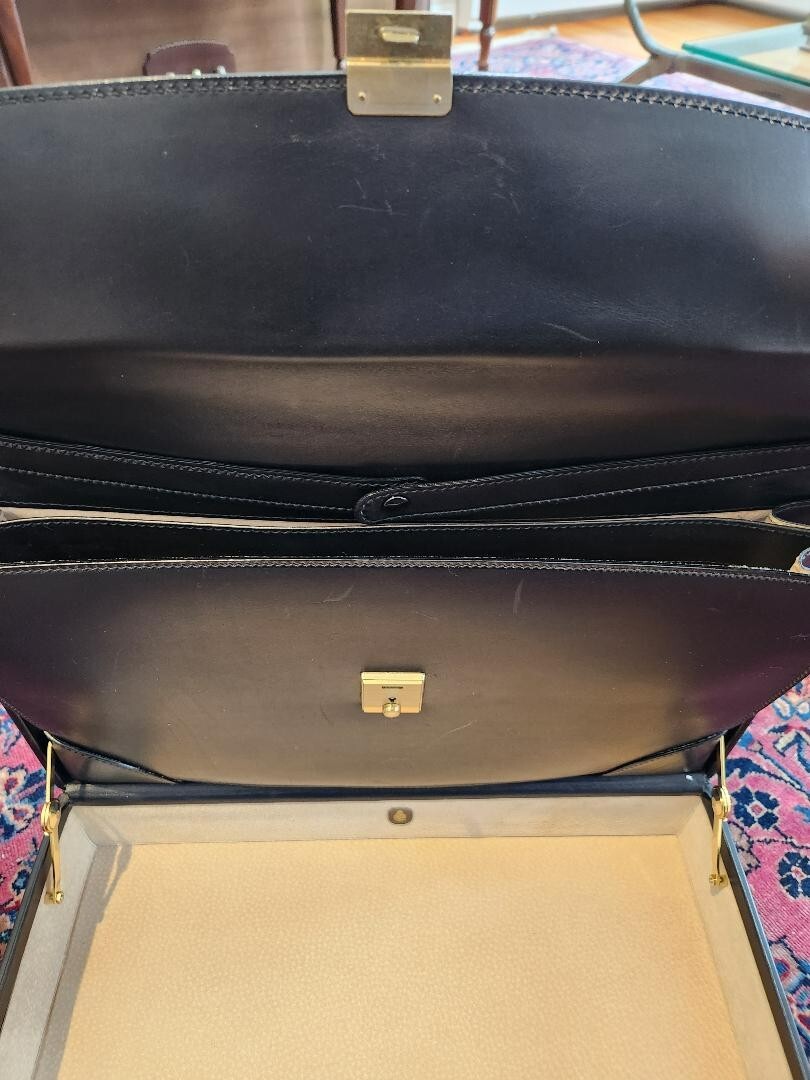 VINTAGE MARK CROSS LEATHER BRIEFCASE WITH PORTFOLIO LATE 80’S/EARLY 90’S BEAUTY