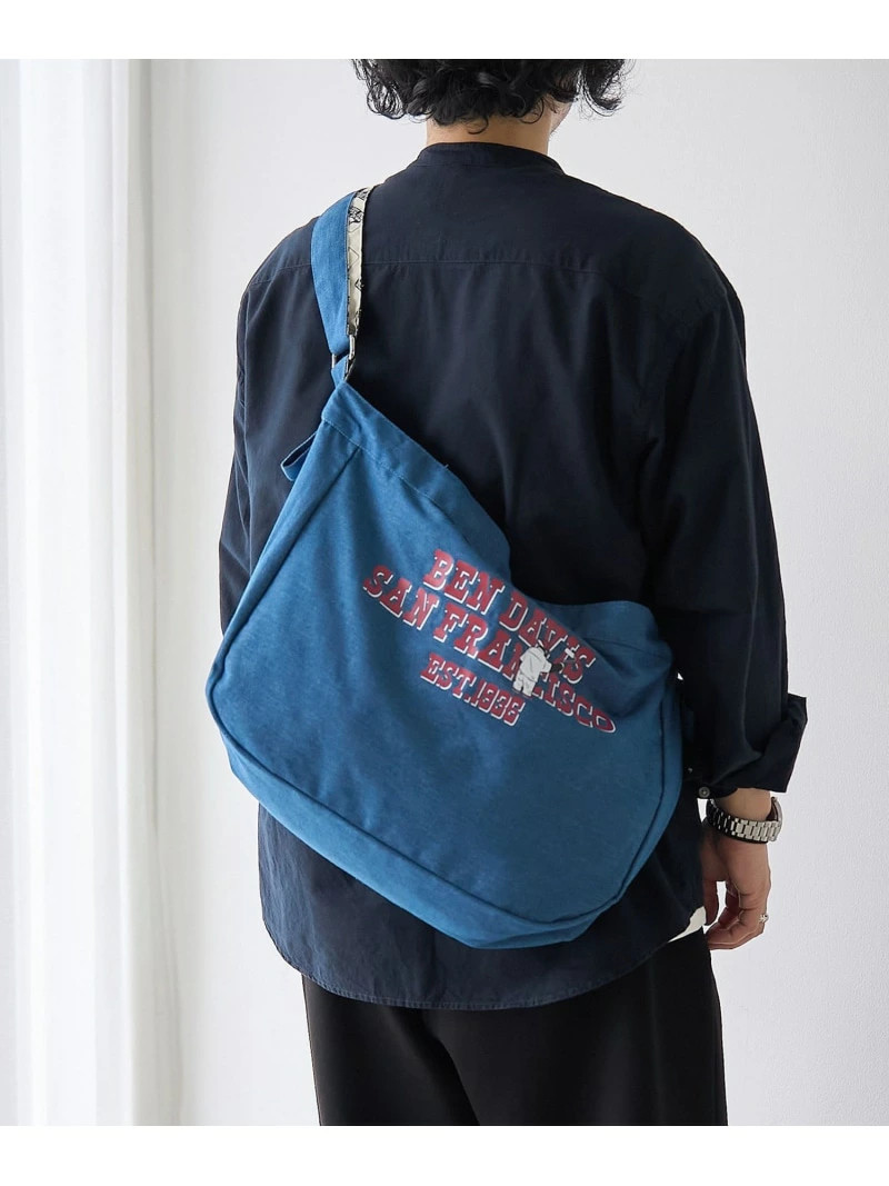 BENDAVIS Newspaper Bag by coen – Shoulder Bag in White or Navy