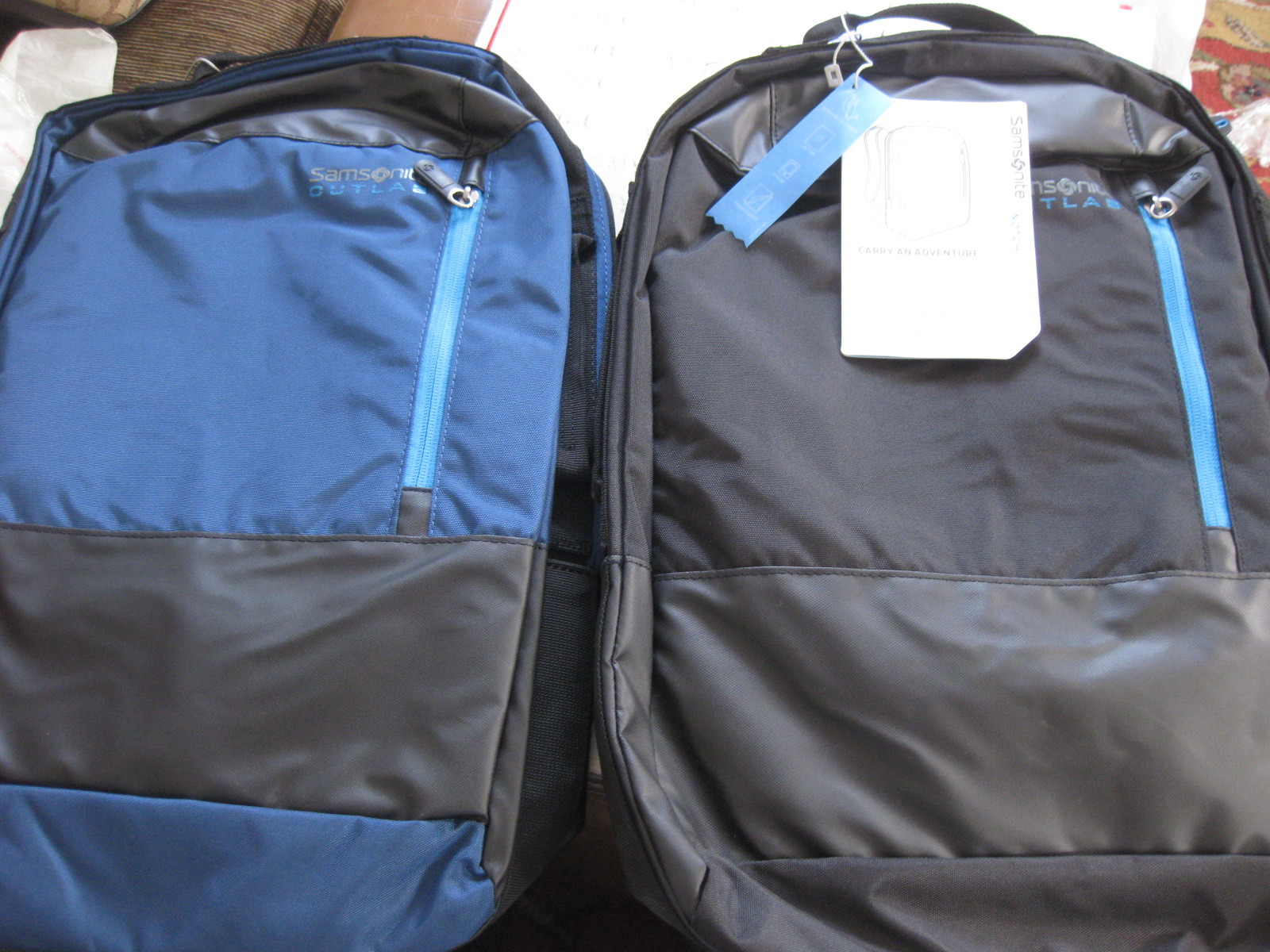 NEW NWT Samsonite 75588 1041 1068 Outlab NOTCH Backpack, CHOOSE CLRS