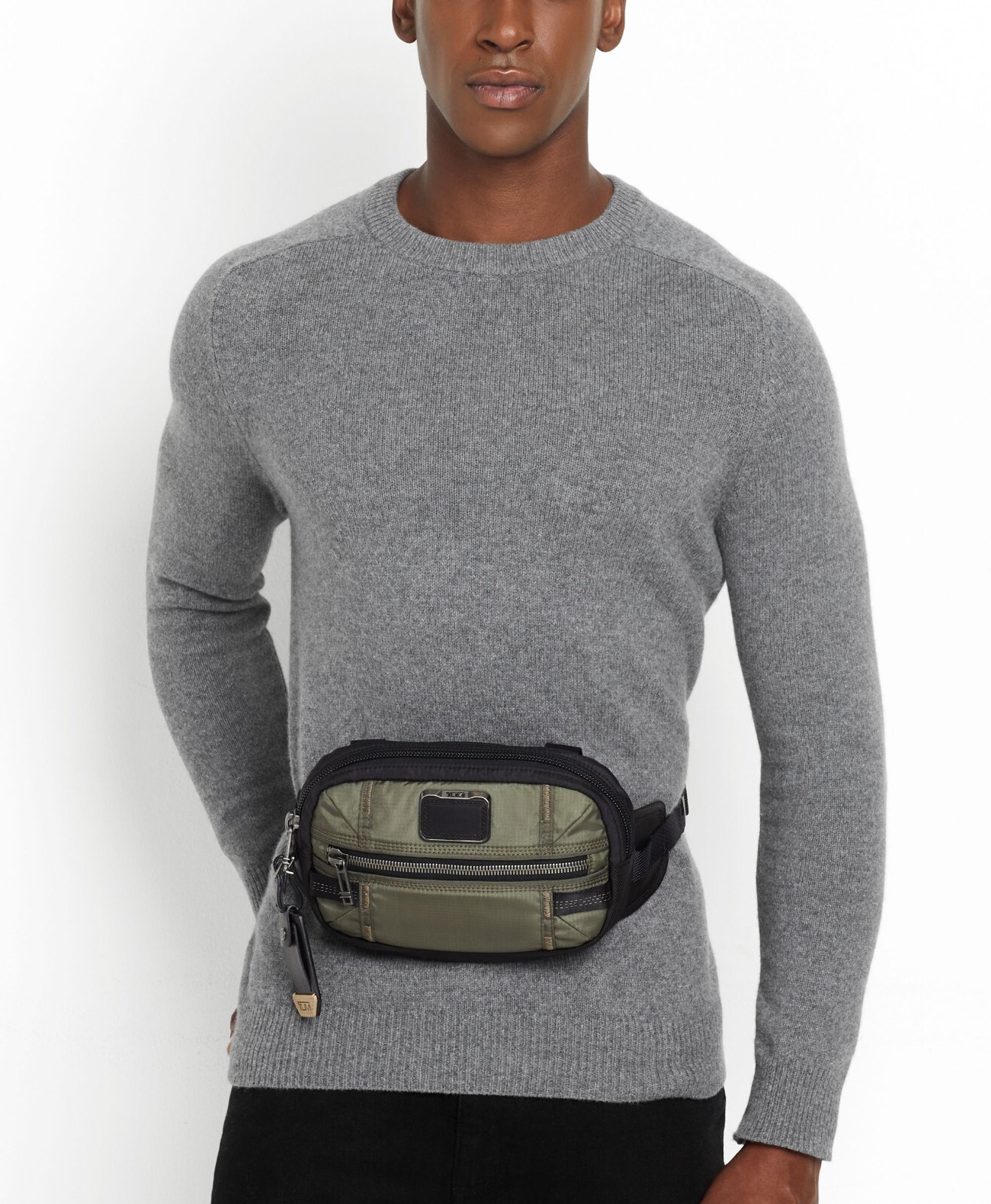 TUMI Recruit 3-In-1 Chest Pack, Waist Pack, Sling, Black Ballistic Nylon