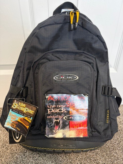 Rare NWT OGIO Stomper Backpack Heavy Duty Rubber Bottom – Discontinued – Mint!