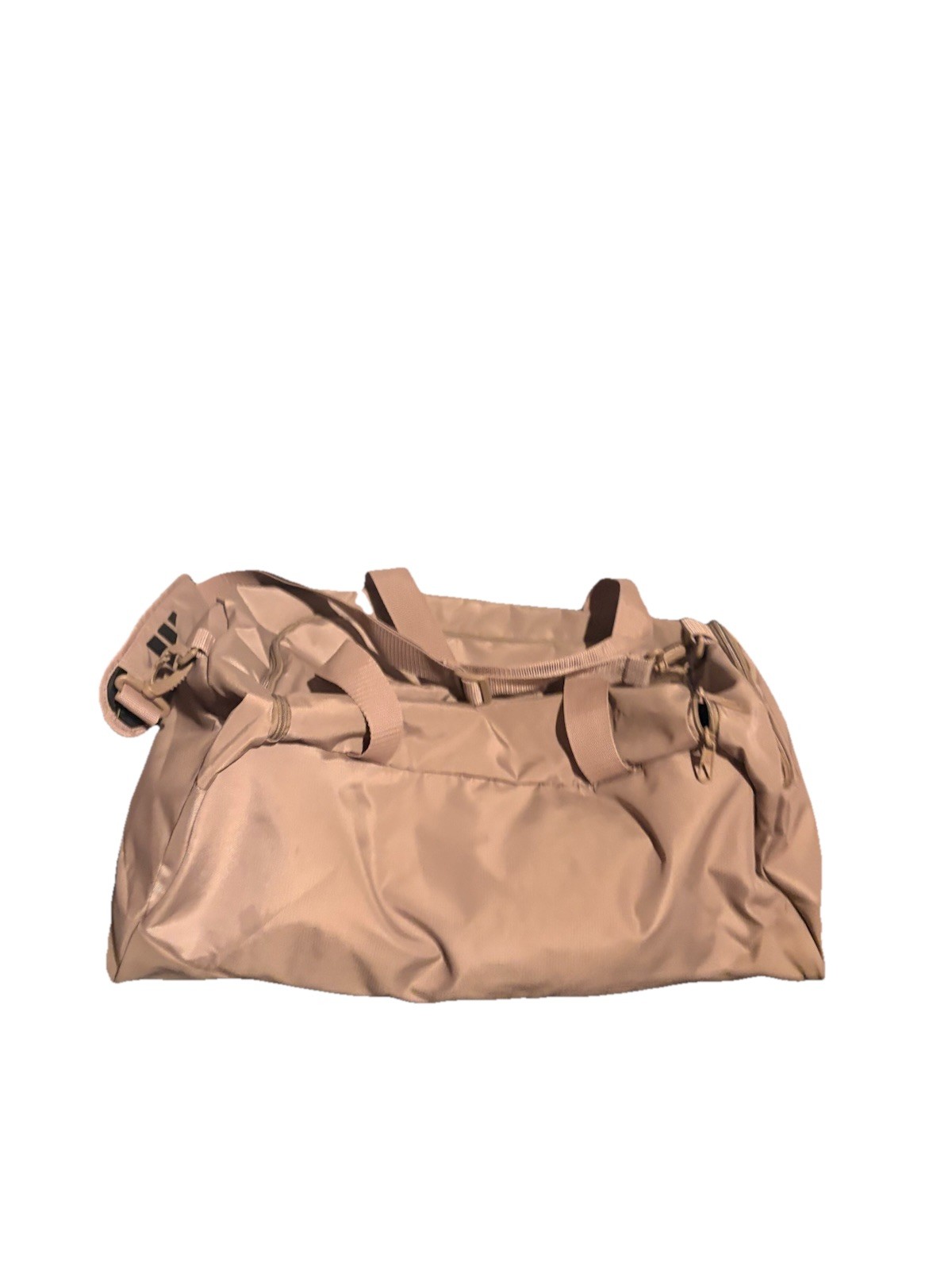 Adidas Defender 5 Brown On Brown Medium Duffle Travel Bag
