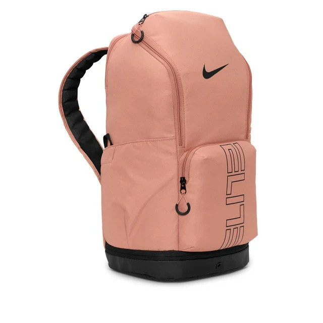 Nike Varsity Elite Backpack (32L) Rose Gold Black HM9965 688 NWT