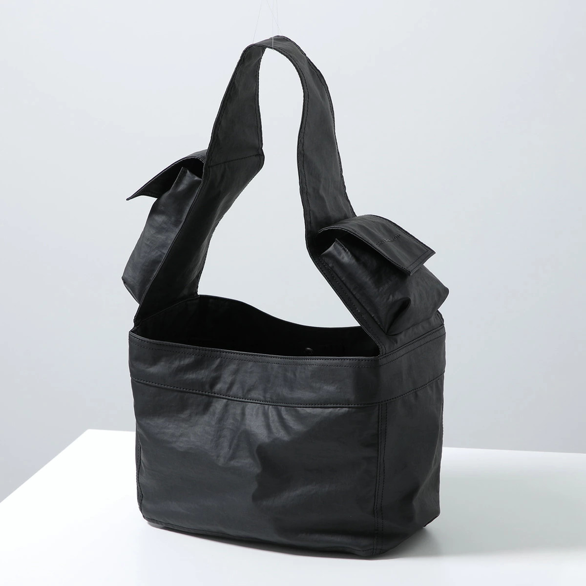 Yohji Yamamoto Y-3 NEWSPAPER S Shoulder Bag Men Water-Repellent Tote Bag Black