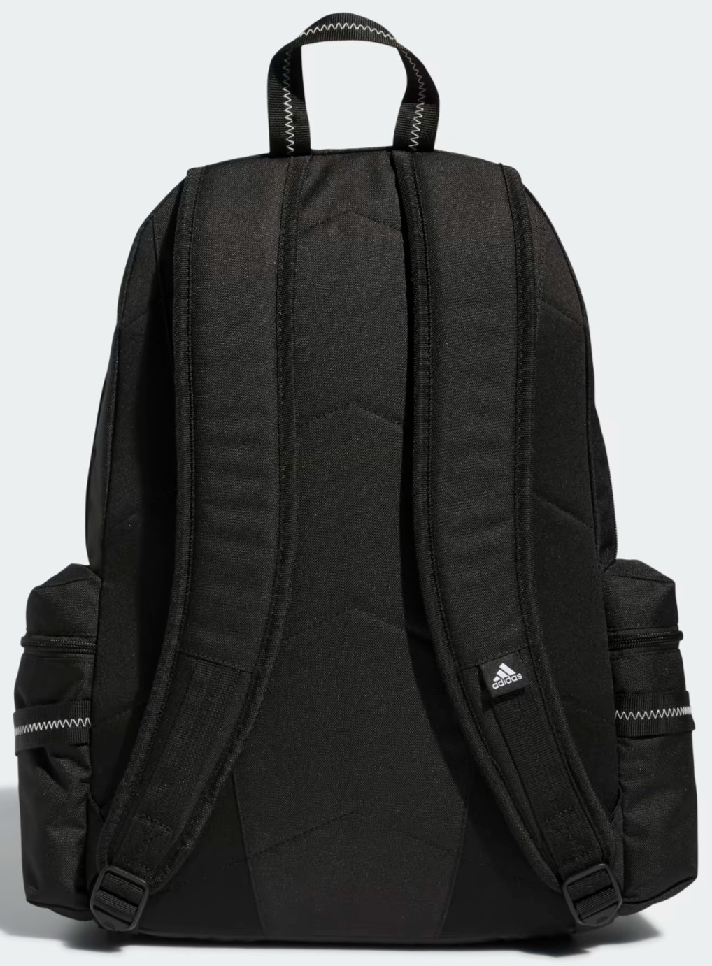 ADIDAS CITY ICON Unisex OSFA 17″ Backpack Laptop Black WHITE WIPE CLEAN $60 NWT