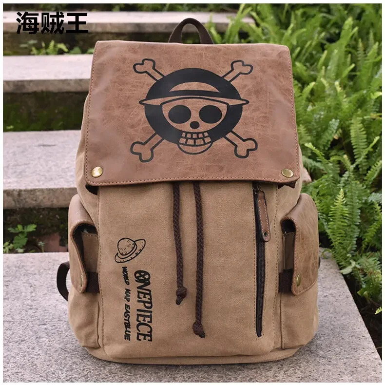 Anime Canvas Backpack Schoolbag