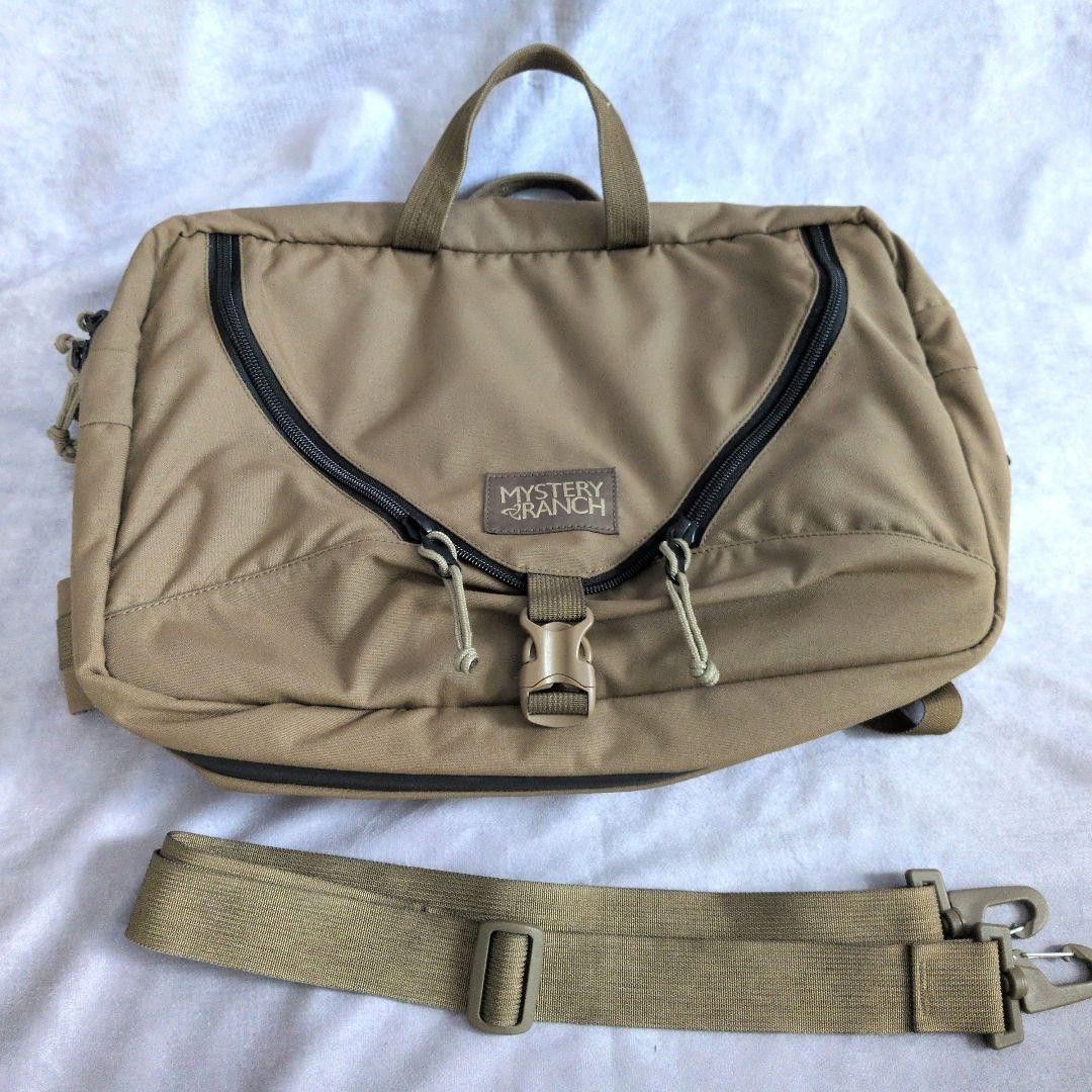 Mystery Ranch 3-Way Business Bag Coyote Brown Backpack