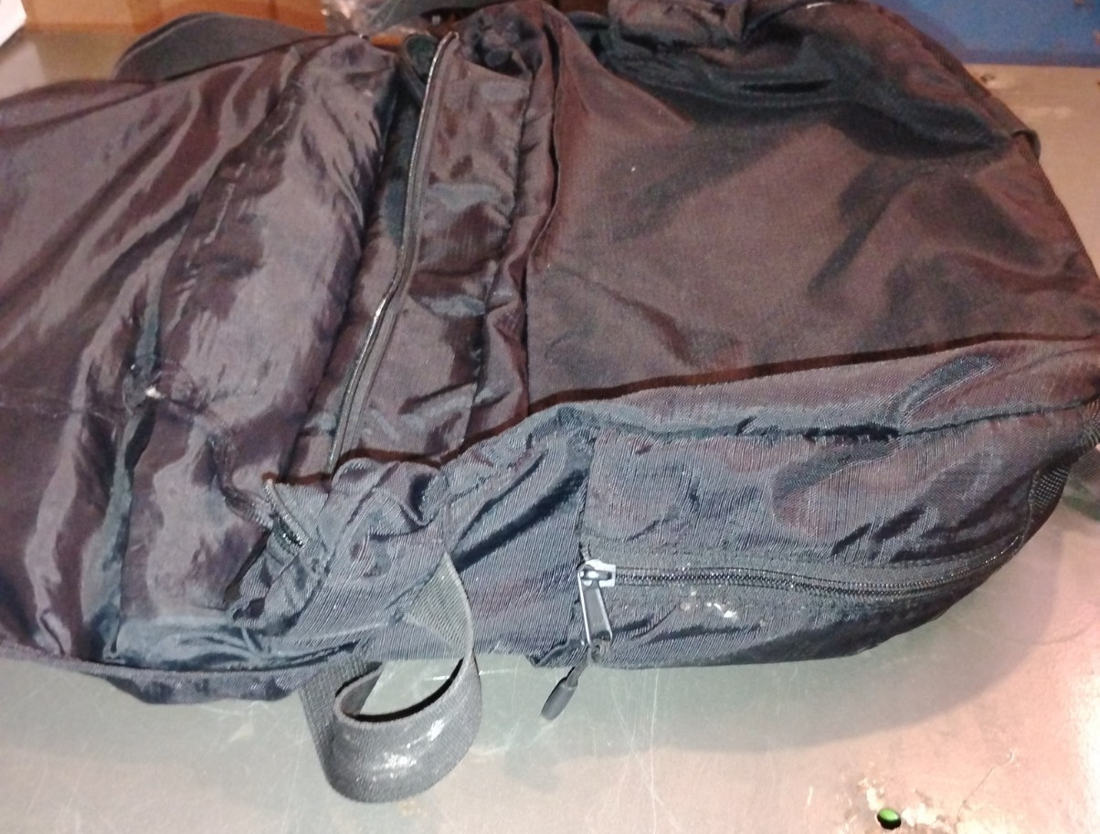 Adidas Black Messenger Bag