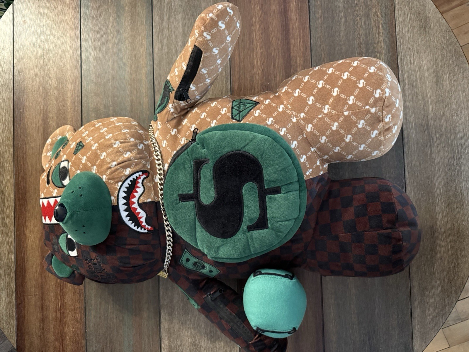 SPRAYGROUND PARIS VS FLORENCE MONEY BEAR TEDDY BACKPACK LTD Edition