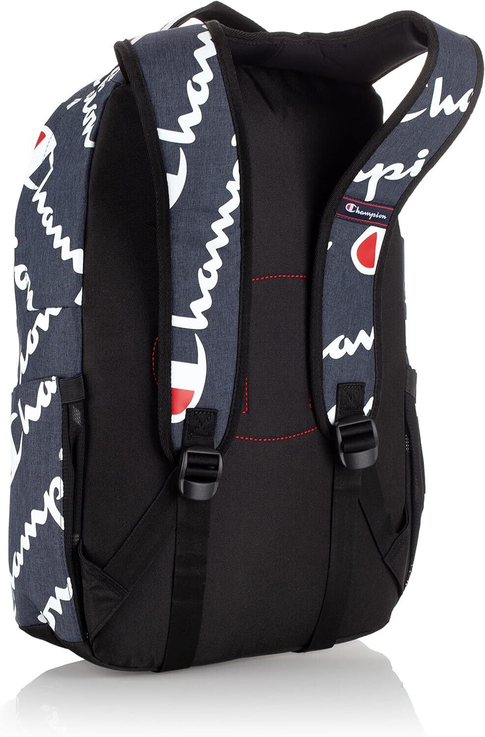 Champion Advocate Backpack Navy Blue Interior laptop compartment Adjust strap